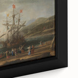 Baroque Maritime Scene: Classic Art Print with Nautical Grandeur
