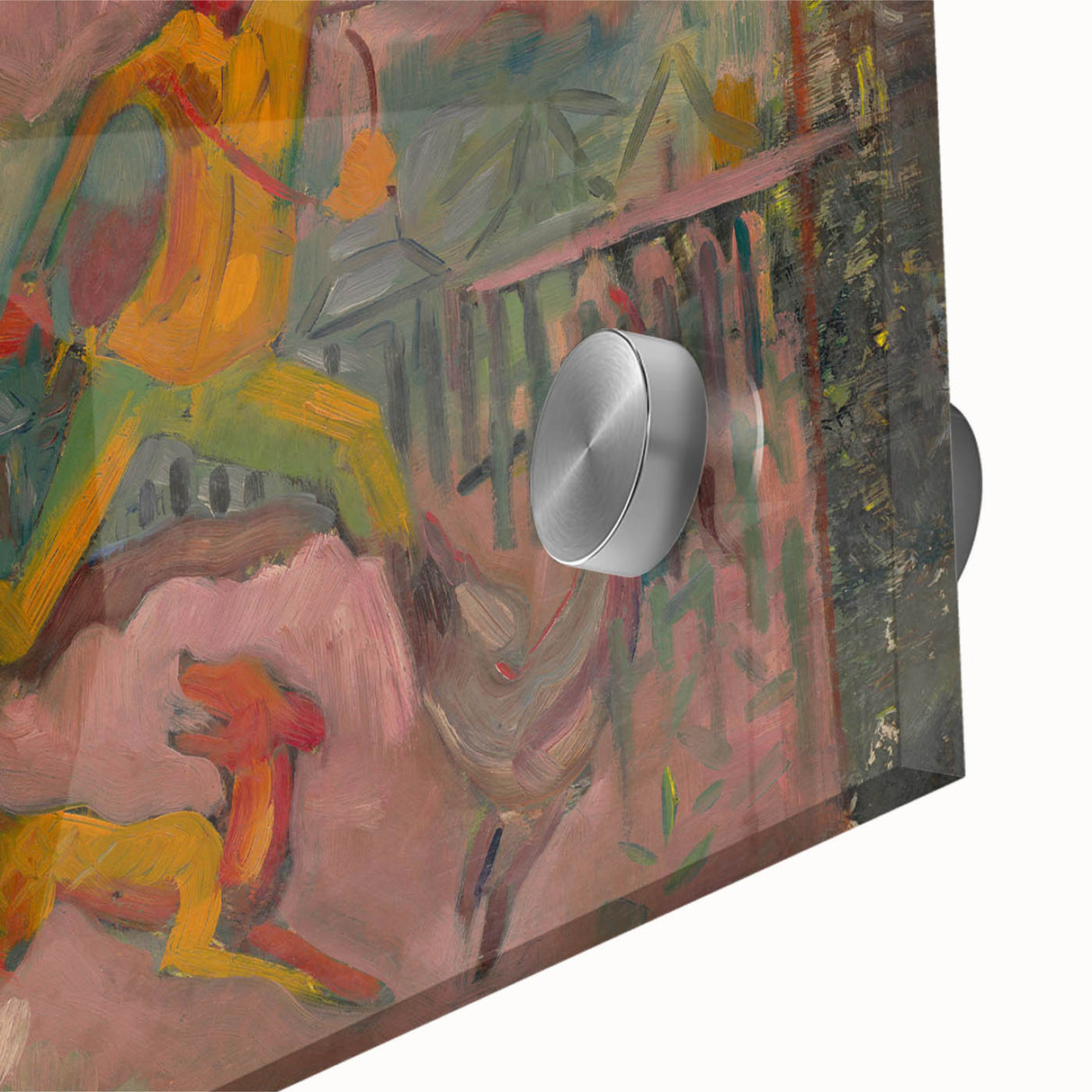 Expressionist Art - Running Hunter with Rifle by Arnold Peter Weisz-Kubínčan