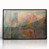 Expressionist Art - Running Hunter with Rifle by Arnold Peter Weisz-Kubínčan