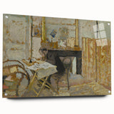 Impressionist Interior - Ker-Xavier Roussel Reading by Edouard Vuillard