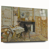 Impressionist Interior - Ker-Xavier Roussel Reading by Edouard Vuillard