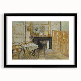 Impressionist Interior - Ker-Xavier Roussel Reading by Edouard Vuillard