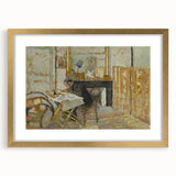 Impressionist Interior - Ker-Xavier Roussel Reading by Edouard Vuillard