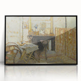 Impressionist Interior - Ker-Xavier Roussel Reading by Edouard Vuillard