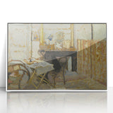 Impressionist Interior - Ker-Xavier Roussel Reading by Edouard Vuillard