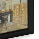 Impressionist Interior - Ker-Xavier Roussel Reading by Edouard Vuillard