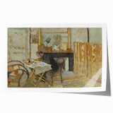 Impressionist Interior - Ker-Xavier Roussel Reading by Edouard Vuillard