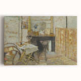 Impressionist Interior - Ker-Xavier Roussel Reading by Edouard Vuillard
