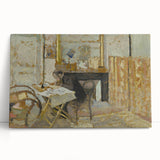 Impressionist Interior - Ker-Xavier Roussel Reading by Edouard Vuillard