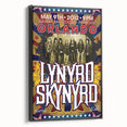 Lynyrd Skynyrd 2012 Concert Poster - Retro Rock Wall Art