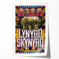 Lynyrd Skynyrd 2012 Concert Poster - Retro Rock Wall Art