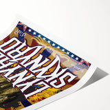 Lynyrd Skynyrd 2012 Concert Poster - Retro Rock Wall Art