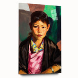 Pepita Realism Art Print - Detailed Portrait Realism Canvas Decor