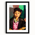 Pepita Realism Art Print - Detailed Portrait Realism Canvas Decor