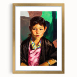 Pepita Realism Art Print - Detailed Portrait Realism Canvas Decor