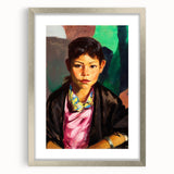 Pepita Realism Art Print - Detailed Portrait Realism Canvas Decor