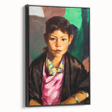Pepita Realism Art Print - Detailed Portrait Realism Canvas Decor