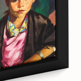 Pepita Realism Art Print - Detailed Portrait Realism Canvas Decor