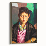 Pepita Realism Art Print - Detailed Portrait Realism Canvas Decor