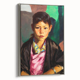 Pepita Realism Art Print - Detailed Portrait Realism Canvas Decor
