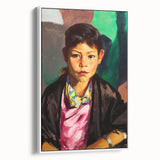 Pepita Realism Art Print - Detailed Portrait Realism Canvas Decor