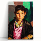 Pepita Realism Art Print - Detailed Portrait Realism Canvas Decor