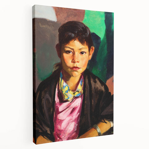 Pepita Realism Art Print - Detailed Portrait Realism Canvas Decor