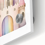 Princess Castle Girls Room Wall Art – Kids Room Art Print