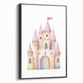 Princess Castle Girls Room Wall Art – Kids Room Art Print