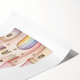 Princess Castle Girls Room Wall Art – Kids Room Art Print