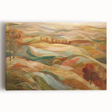 Large black and white stretched canvas depicting a minimalist autumn tree, ideal for kitchen wall art.