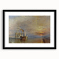 Romanticism Art - The Fighting Temeraire by J.M.W. Turner