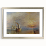 Romanticism Art - The Fighting Temeraire by J.M.W. Turner