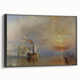 Romanticism Art - The Fighting Temeraire by J.M.W. Turner