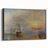 Romanticism Art - The Fighting Temeraire by J.M.W. Turner