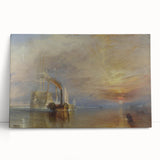 Romanticism Art - The Fighting Temeraire by J.M.W. Turner