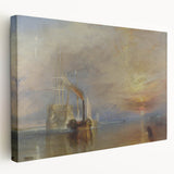 Romanticism Art - The Fighting Temeraire by J.M.W. Turner