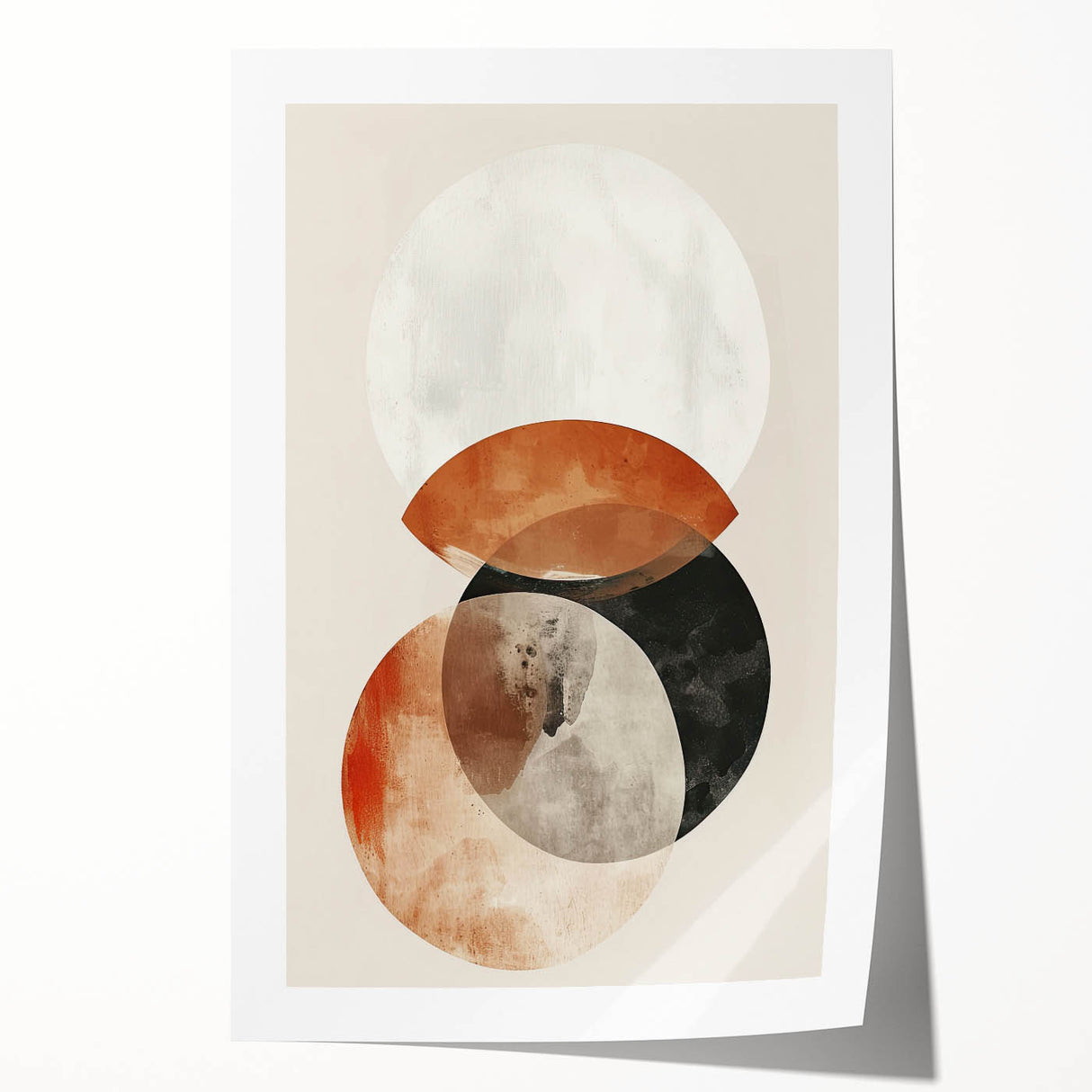 Modern Dining Room Art - Abstract Geometric Dining Wall Decor