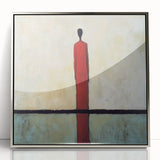 Minimalist Abstract Living Room Wall Art – Modern Canvas Print