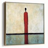 Minimalist Abstract Living Room Wall Art – Modern Canvas Print