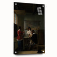 Baroque Interior Scene: Classic Art Print with Timeless Refinement