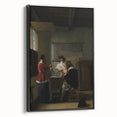Baroque Interior Scene: Classic Art Print with Timeless Refinement