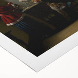 Baroque Interior Scene: Classic Art Print with Timeless Refinement