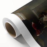 Baroque Interior Scene: Classic Art Print with Timeless Refinement