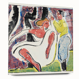 Expressionist Art - Russian Dancers by Ernst Ludwig Kirchner