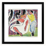 Expressionist Art - Russian Dancers by Ernst Ludwig Kirchner