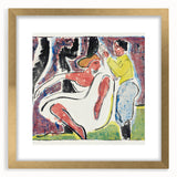 Expressionist Art - Russian Dancers by Ernst Ludwig Kirchner