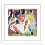 Expressionist Art - Russian Dancers by Ernst Ludwig Kirchner