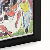 Expressionist Art - Russian Dancers by Ernst Ludwig Kirchner