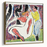 Expressionist Art - Russian Dancers by Ernst Ludwig Kirchner